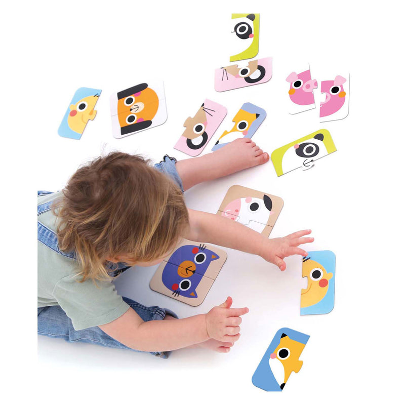 Chargez l'image dans la visionneuse de la galerie, Banana panda on-the-go puzzel halve gezichten 15m+.