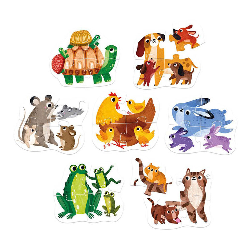 Load image into Gallery viewer, Banana panda - mijn eerste puzzels babydieren, 7st.