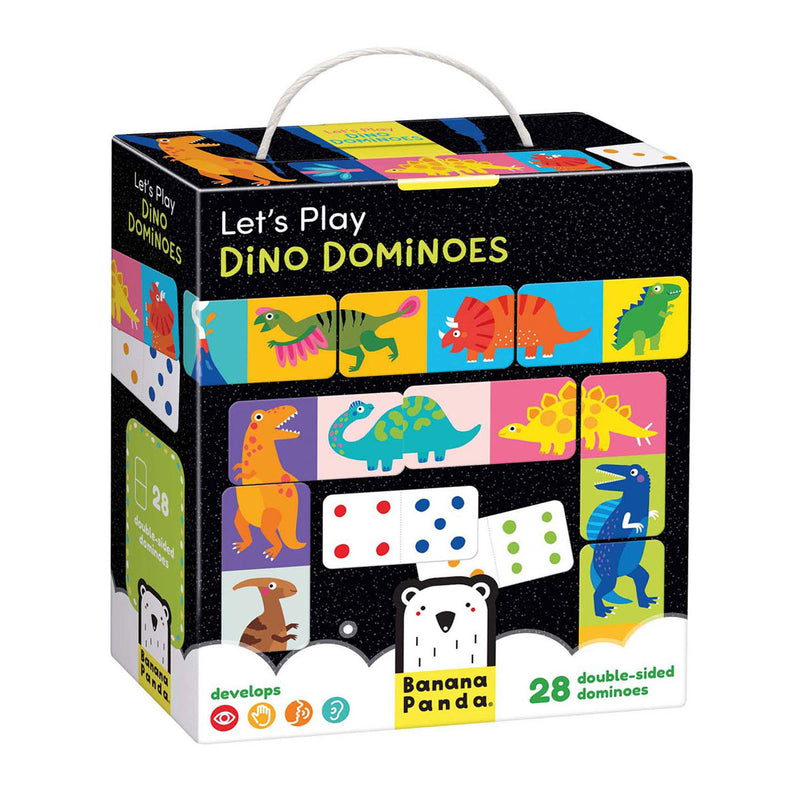 Load image into Gallery viewer, Banana panda - laten we dino domino spelen