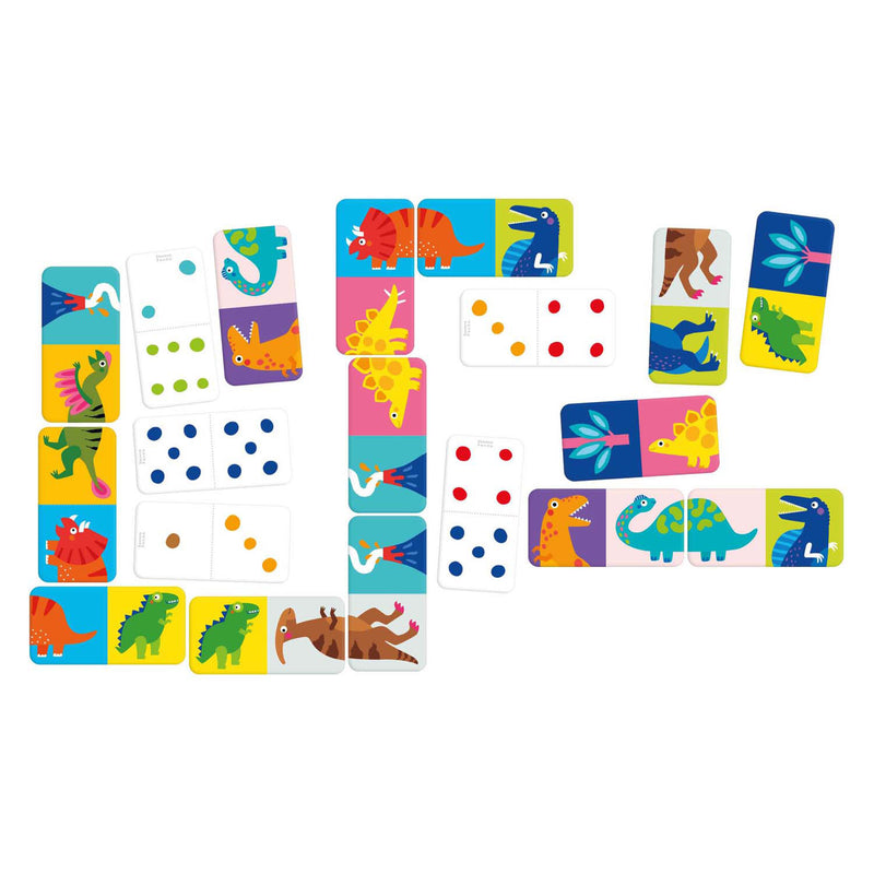 Afbeelding laden in galerijviewer, Banana panda laten we dino domino spelen 2+