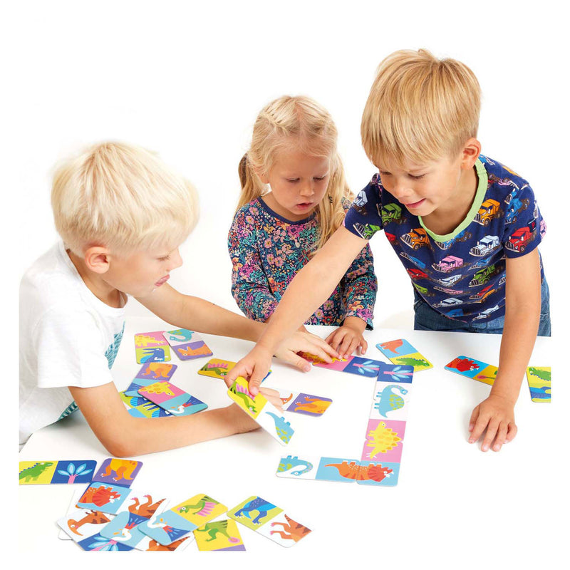 Afbeelding laden in galerijviewer, Banana panda laten we dino domino spelen 2+