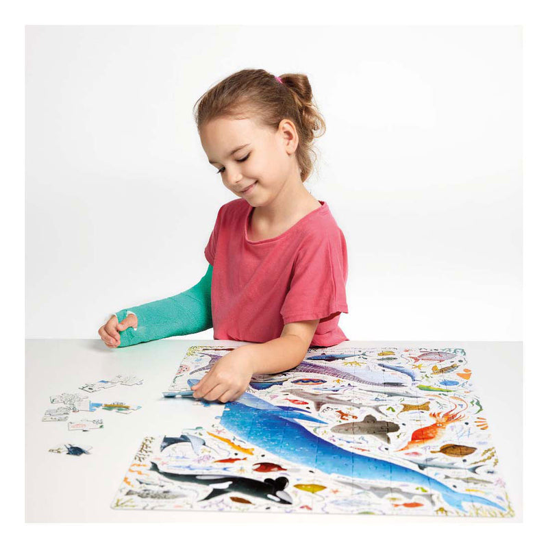Afbeelding laden in galerijviewer, Banana panda - puzzlove zeedieren - 200st.