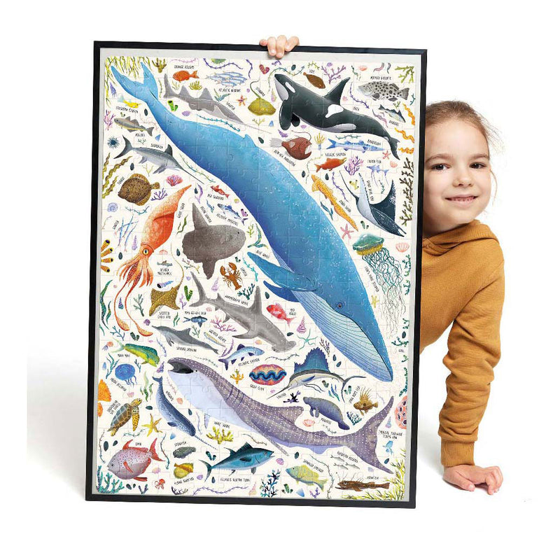 Afbeelding laden in galerijviewer, Banana panda - puzzlove zeedieren - 200st.