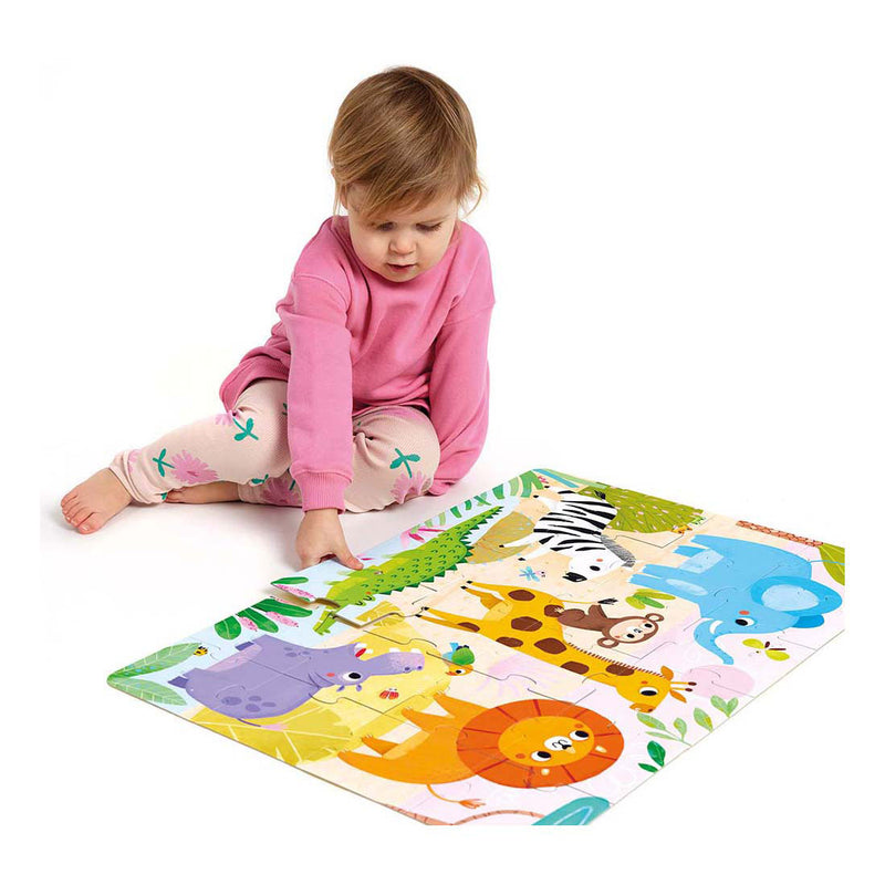 Load image into Gallery viewer, Banana panda - wild jumbo puzzel safari - 24st.