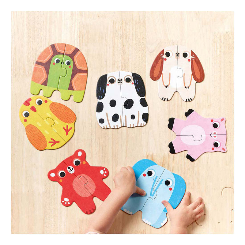 Afbeelding laden in galerijviewer, Banana panda - mijn eerste puzzels - dieren