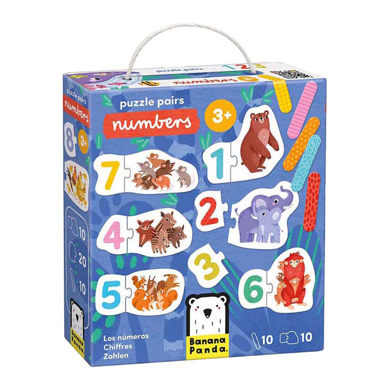 Afbeelding laden in galerijviewer, Banana panda - puzzel nummers - 20dlg.