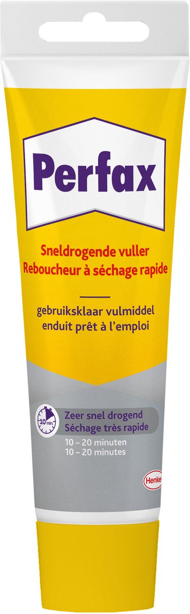Laden Sie das Bild in Galerie -Viewer, Perfax instant muurvuller 300gr muurvuller | muur plafond vuller wit | overschilderbare muurvuller | instant muur reparatiemiddelen.