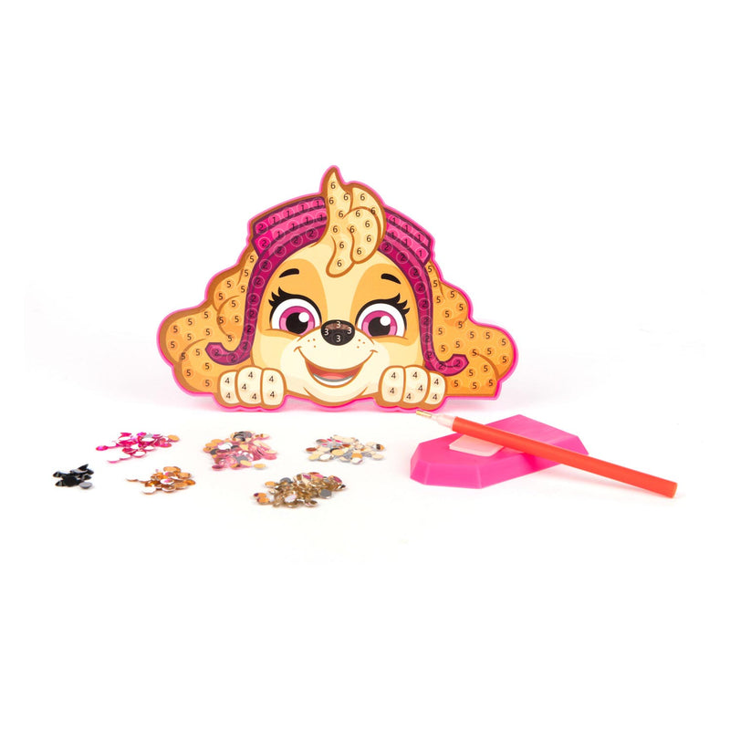 Afbeelding laden in galerijviewer, Sambro diamond painting knutselset paw patrol skye - creatief speelgoed.