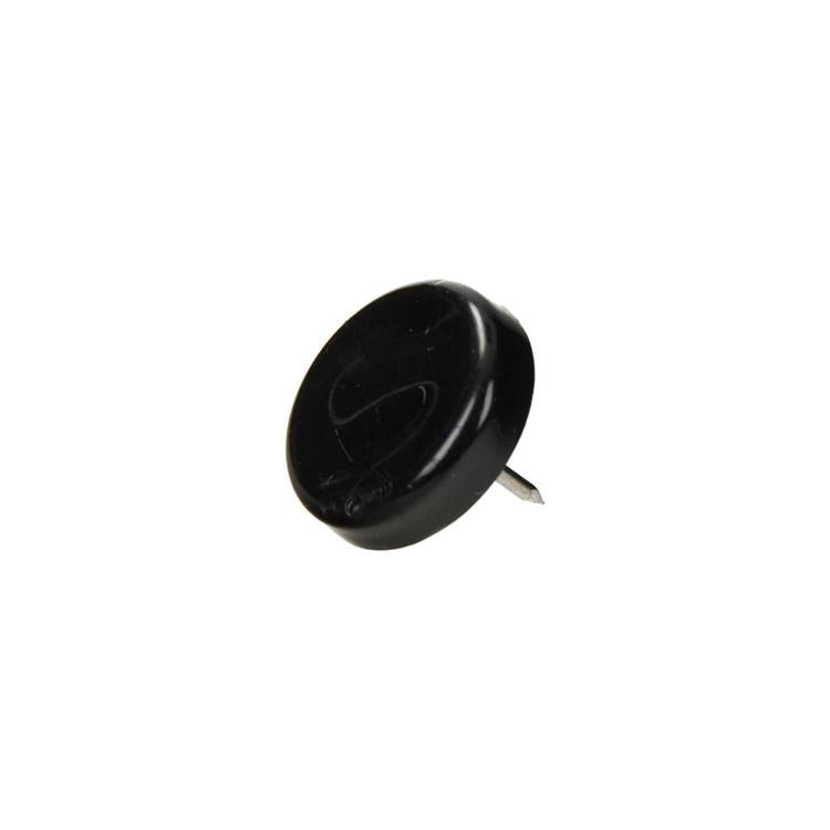 Chargez l'image dans la visionneuse de la galerie, Mack 1066769 - stoelglijder nagel kunststof zwart ø 25 mm 8 st pcs | 6 stuks