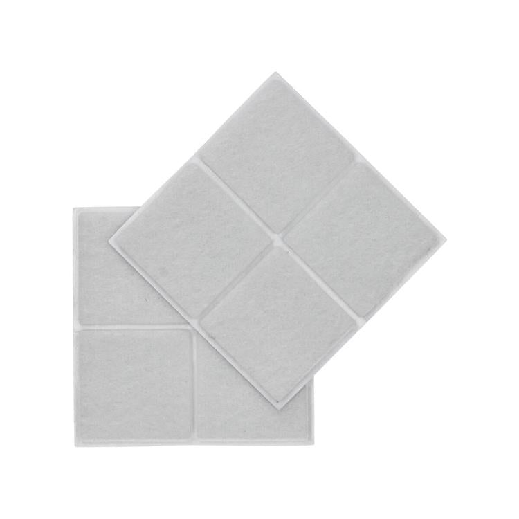 Afbeelding laden in galerijviewer, Mack 1069038 - super-vilt zelfklevend wit 34 x 34 mm 8 st pcs | 12 stuks