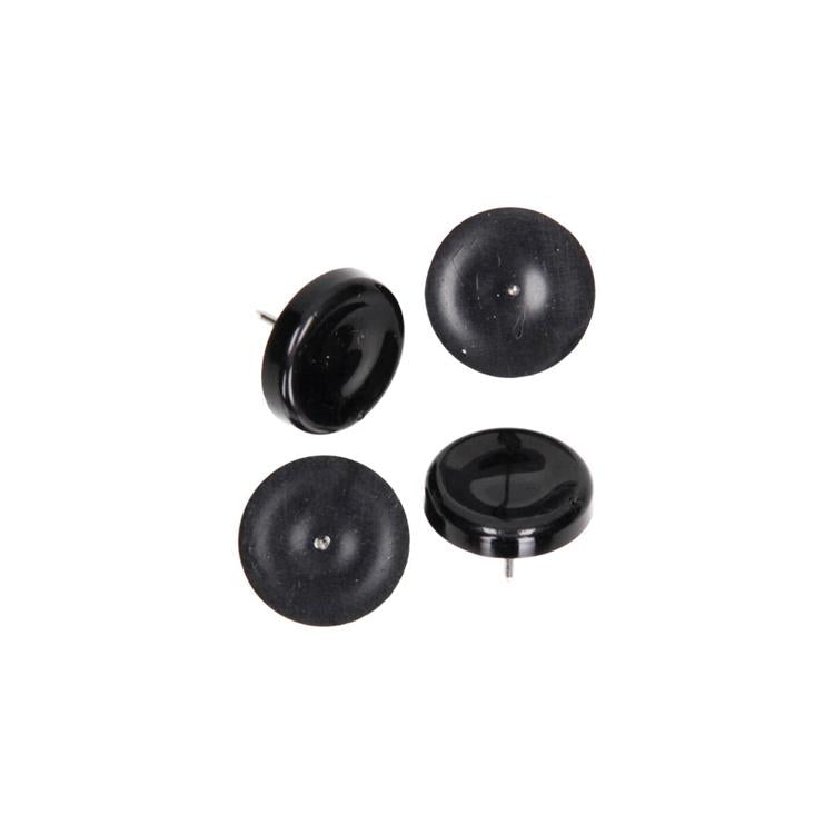 Cargue la imagen en el visor de la galería, Mack 1066770 - stoelglijder nagel kunststof zwart ø 28 mm 4 st pcs | 6 stuks