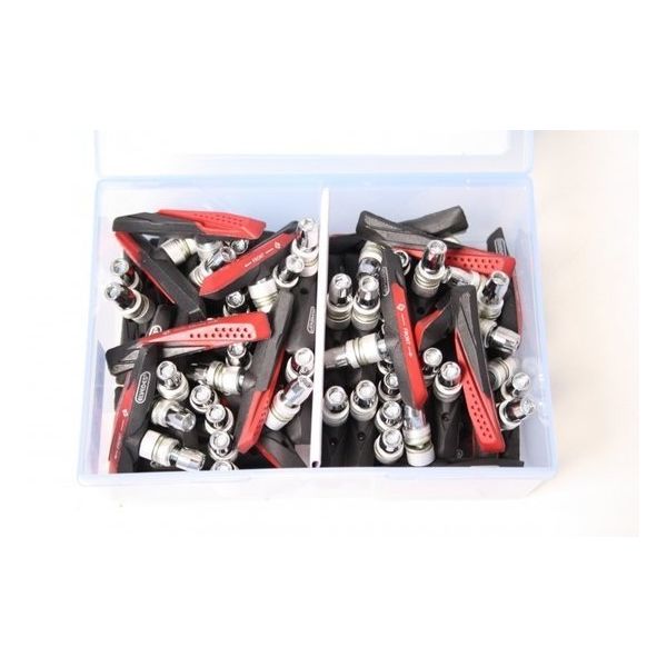 Afbeelding laden in galerijviewer, Remblokset Elvedes V-brake inbus Dual Compound (25 paar)