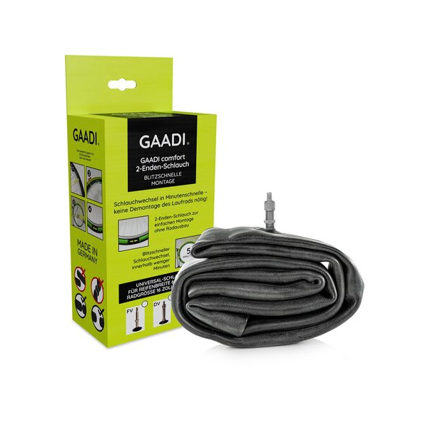 Afbeelding laden in galerijviewer, Gaadi binnenband comfort 16 -29 dv40 60-74 mm
