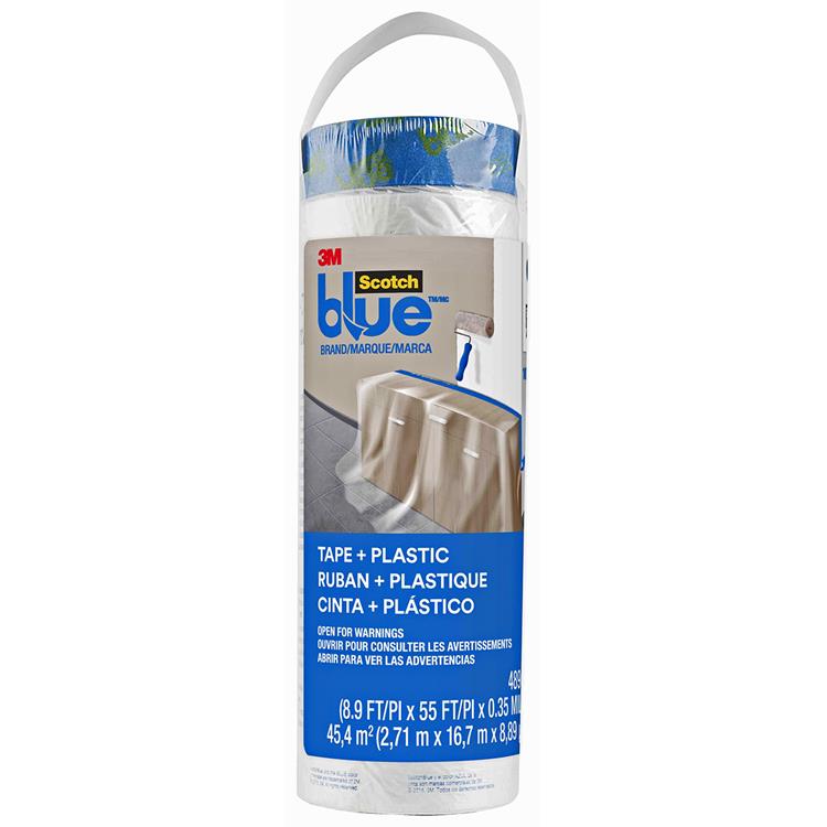 Afbeelding laden in galerijviewer, 3m 1063189 - scotchblue navulling folie voorgetapete 270 cm x 17 m | 3 stuks