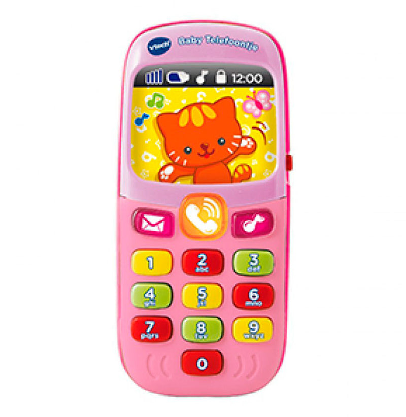 Afbeelding laden in galerijviewer, Vtech baby telefoontje roze