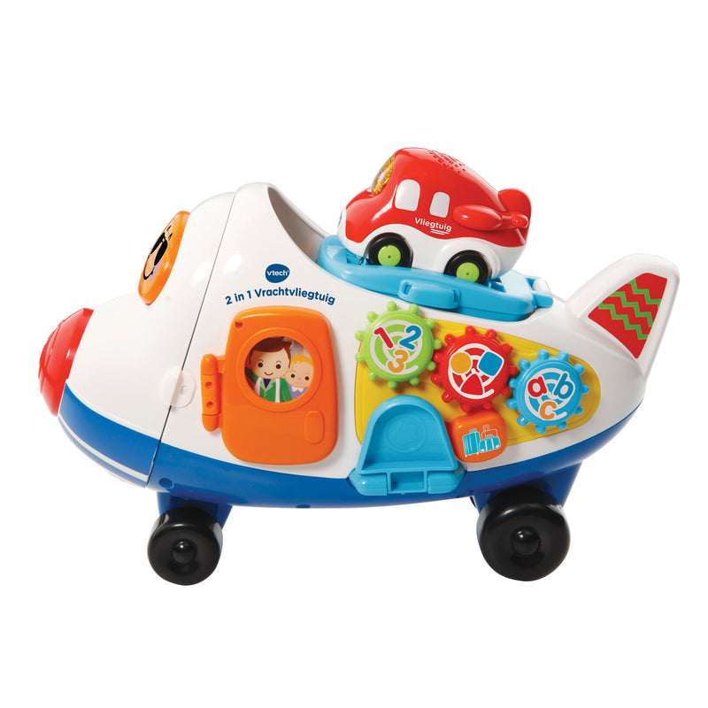 Chargez l'image dans la visionneuse de la galerie, Vtech toet toet auto's 2in1 vrachtvliegtuig
