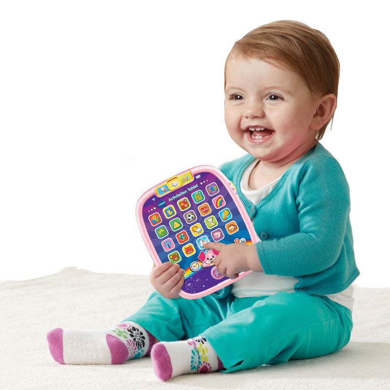 Chargez l'image dans la visionneuse de la galerie, Vtech baby activiteiten tablet - educatief speelgoed - kinder speelgoed computer - vormen, cijfers meer - van 9 tot 36 maanden