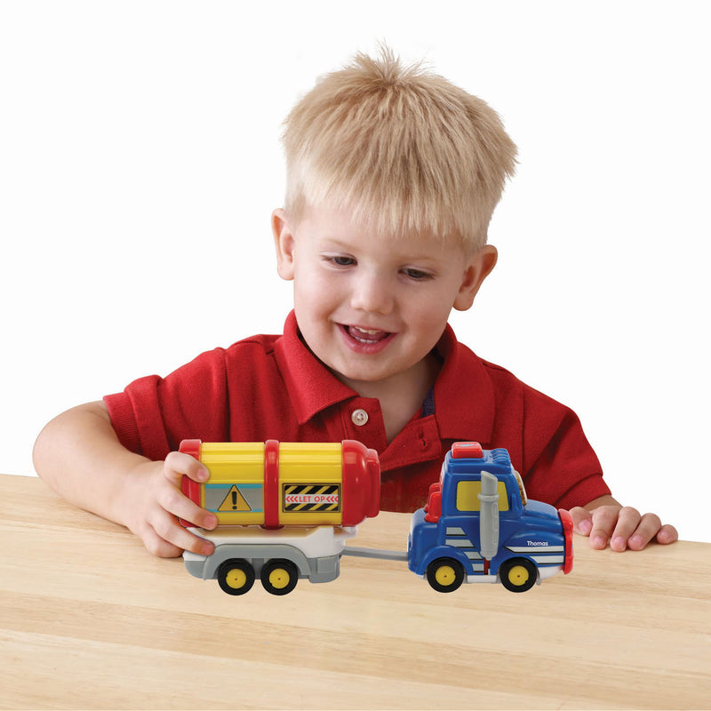 Load image into Gallery viewer, Vtech toet toet auto - thomas tankwagen