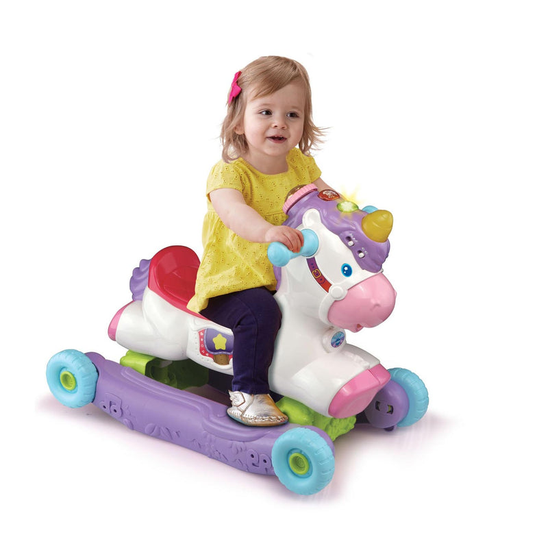 Afbeelding laden in galerijviewer, Vtech hobbel en speel eenhoorn - interactief babyspeelgoed - leren muziek - van 1 tot 4 jaar