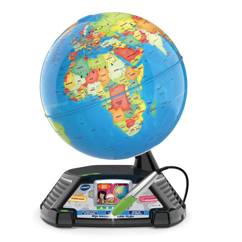 Chargez l'image dans la visionneuse de la galerie, Vtech mijn interactieve video globe - wereldbol kinderen - educatief speelgoed - cadeau - kinderspeelgoed 7 jaar tot 12 jaar