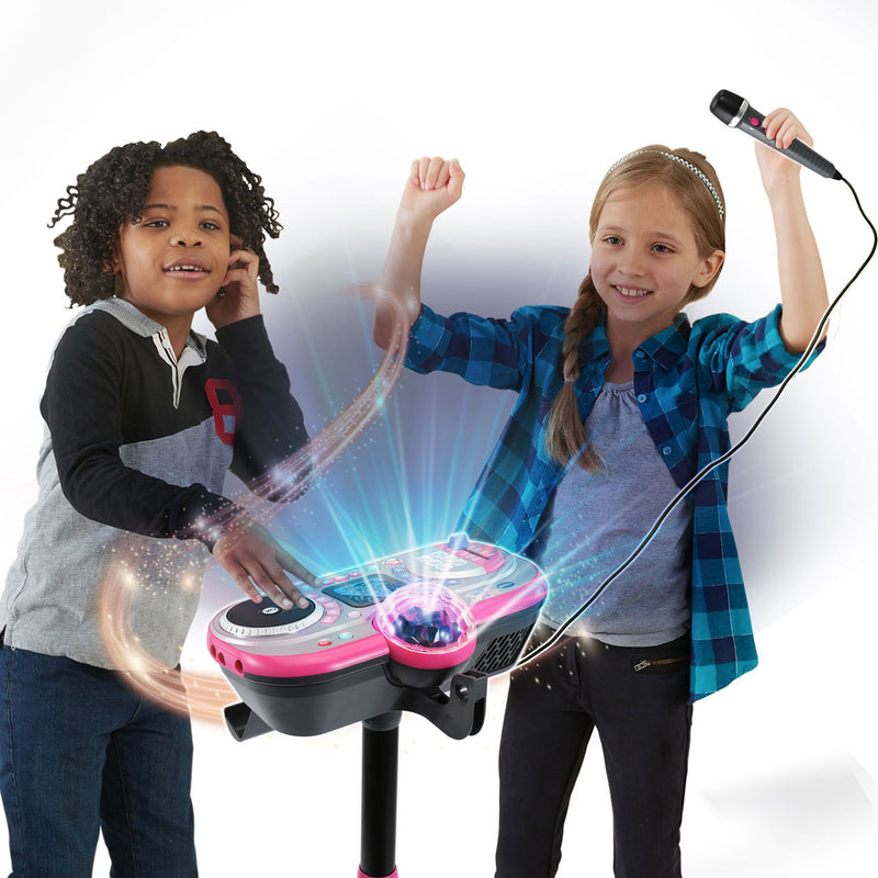 Chargez l'image dans la visionneuse de la galerie, Vtech kidi superstar dj studio karaoke set kinderen - karaoke microfoon - interactief speelgoed - cadeau - kinderspeelgoed 6+ jaar