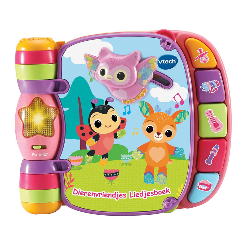 Load image into Gallery viewer, Vtech dierenvriendjes liedjesboek roze