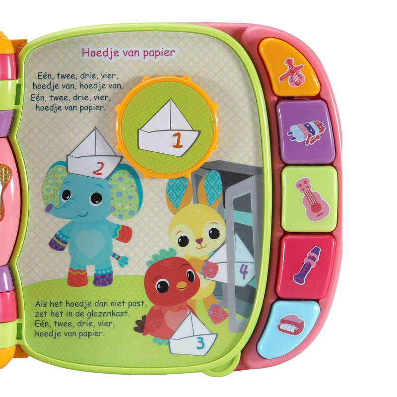 Load image into Gallery viewer, Vtech dierenvriendjes liedjesboek roze