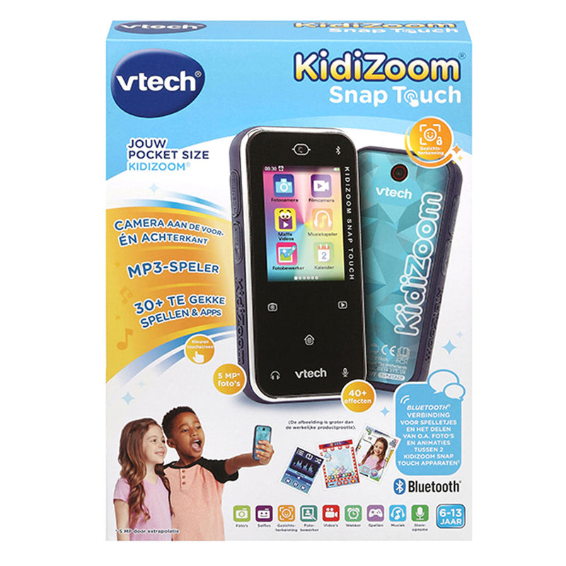 Load image into Gallery viewer, VTech Speelgoedtelefoon KidiZoom Snap Touch blauw 2-delig