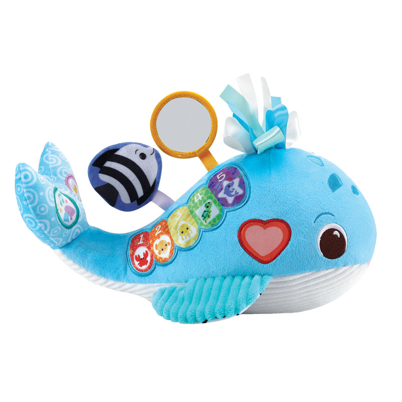 Load image into Gallery viewer, Vtech Green Knuffel en Leer Walvis