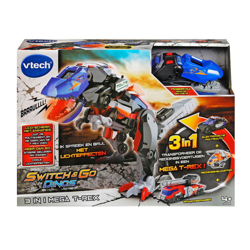 Load image into Gallery viewer, VTech Switch Go Dino's 3 in 1 Mega T-Rex