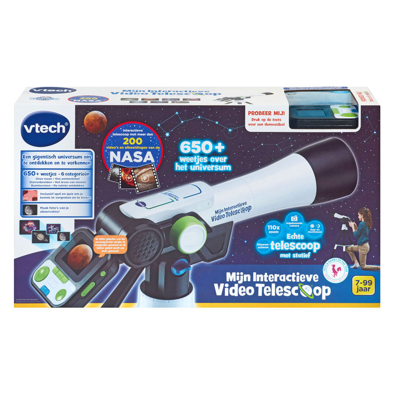 Load image into Gallery viewer, Vtech mijn interactieve video telescoop