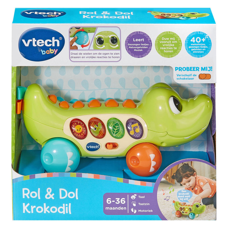 Load image into Gallery viewer, Vtech rol and dol krokodil