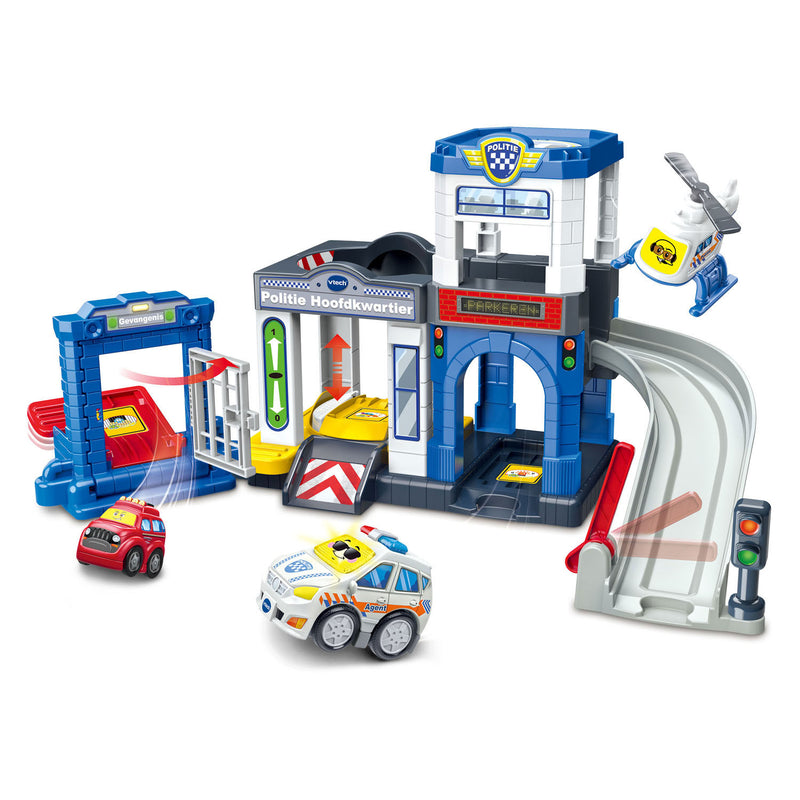 ギャラリービューアに画像をロードする, Vtech toet toet politie hoofdkwartier - inclusief agent alex - educatief speelgoed - tijd om boeven te vangen - 3 magische sensors - vanaf 1 jaar