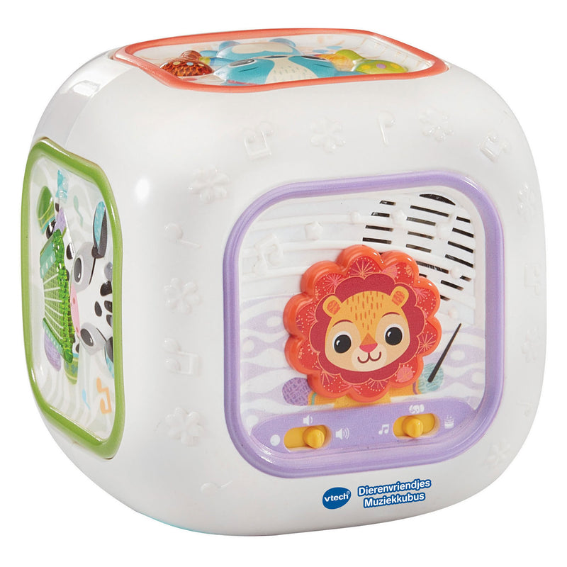 Afbeelding laden in galerijviewer, Vtech dierenvriendjes muziekkubus - educatief speelgoed - 80+ melodietjes, liedjes, geluiden en zinnetjes - speelgoed vanaf 3 maanden