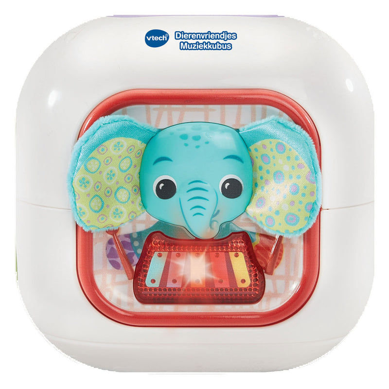 Afbeelding laden in galerijviewer, Vtech dierenvriendjes muziekkubus - educatief speelgoed - 80+ melodietjes, liedjes, geluiden en zinnetjes - speelgoed vanaf 3 maanden