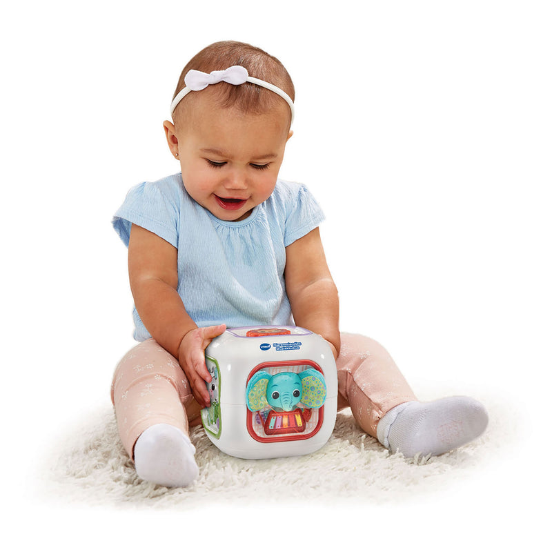 Afbeelding laden in galerijviewer, Vtech dierenvriendjes muziekkubus - educatief speelgoed - 80+ melodietjes, liedjes, geluiden en zinnetjes - speelgoed vanaf 3 maanden
