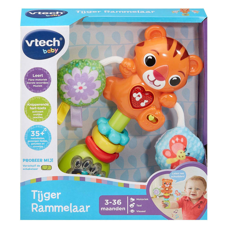 Afbeelding laden in galerijviewer, Vtech tijger rammelaar met geluid
