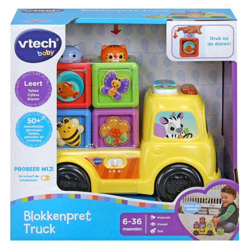 Afbeelding laden in galerijviewer, Vtech blokkenpret truck blokkenpret truck