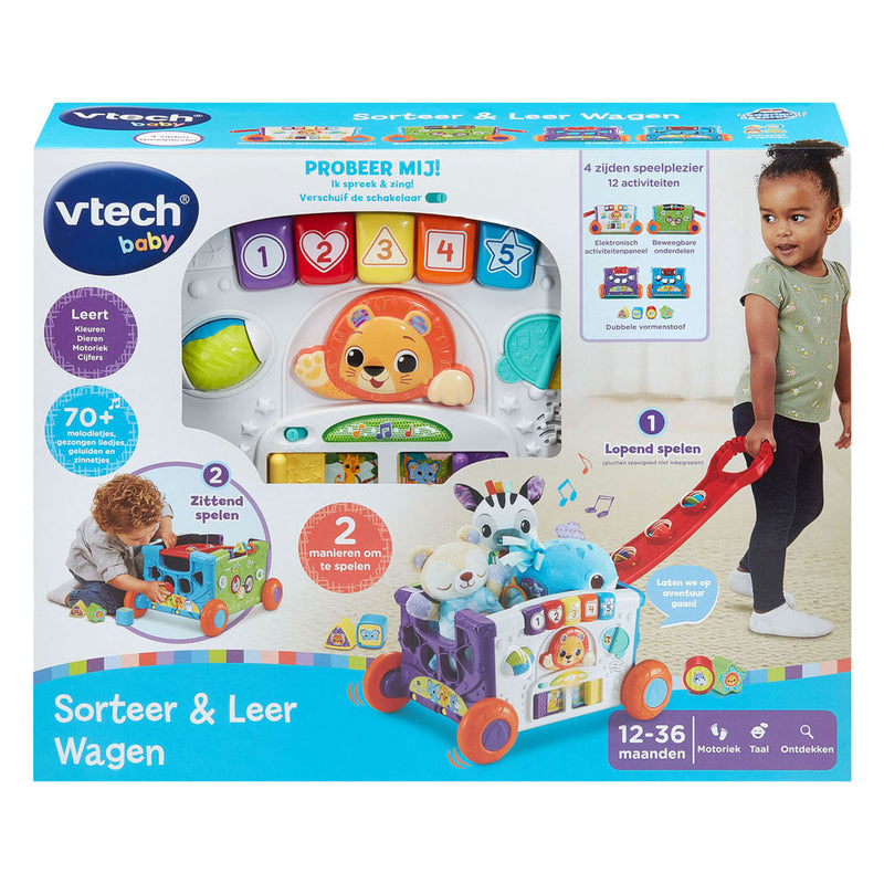 Afbeelding laden in galerijviewer, Vtech sorteer en leer wagen