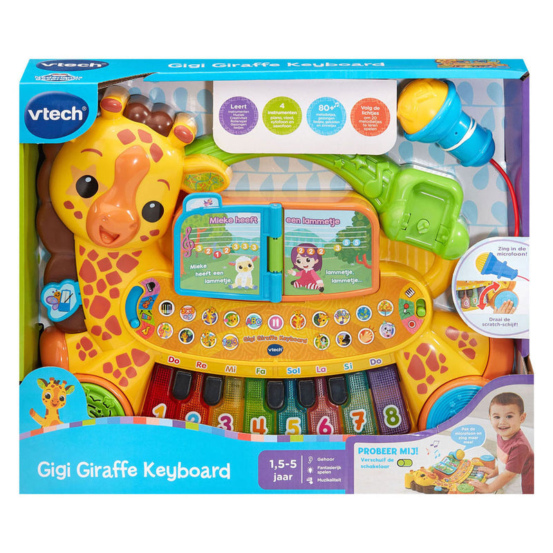 Afbeelding laden in galerijviewer, Vtech jimmy giraffe keyboard