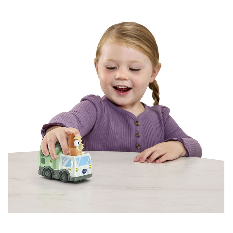 Afbeelding laden in galerijviewer, Vtech toet toet auto's bluey - bingo vuilniswagen
