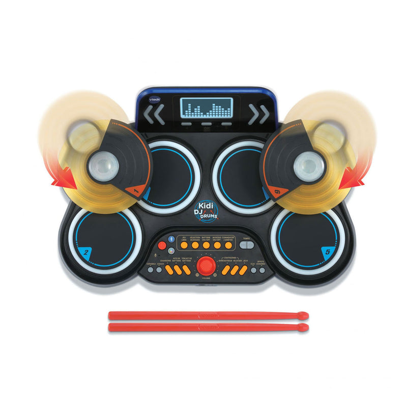Chargez l'image dans la visionneuse de la galerie, Vtech kidi dj drums 10-in-1 drumstel
