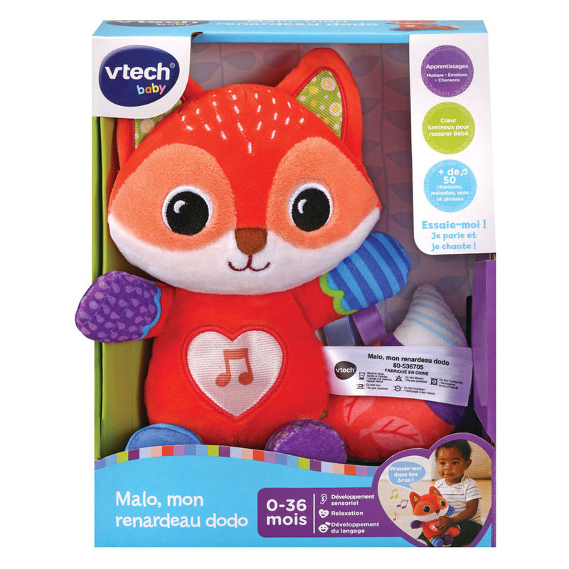 Chargez l'image dans la visionneuse de la galerie, Vtech malo, mijn kleine vos interactieve knuffel franstalig