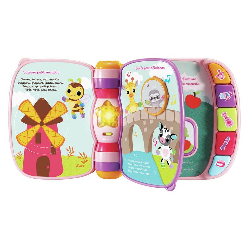 Chargez l'image dans la visionneuse de la galerie, Vtech dierenvriendjes liedjesboek roze
