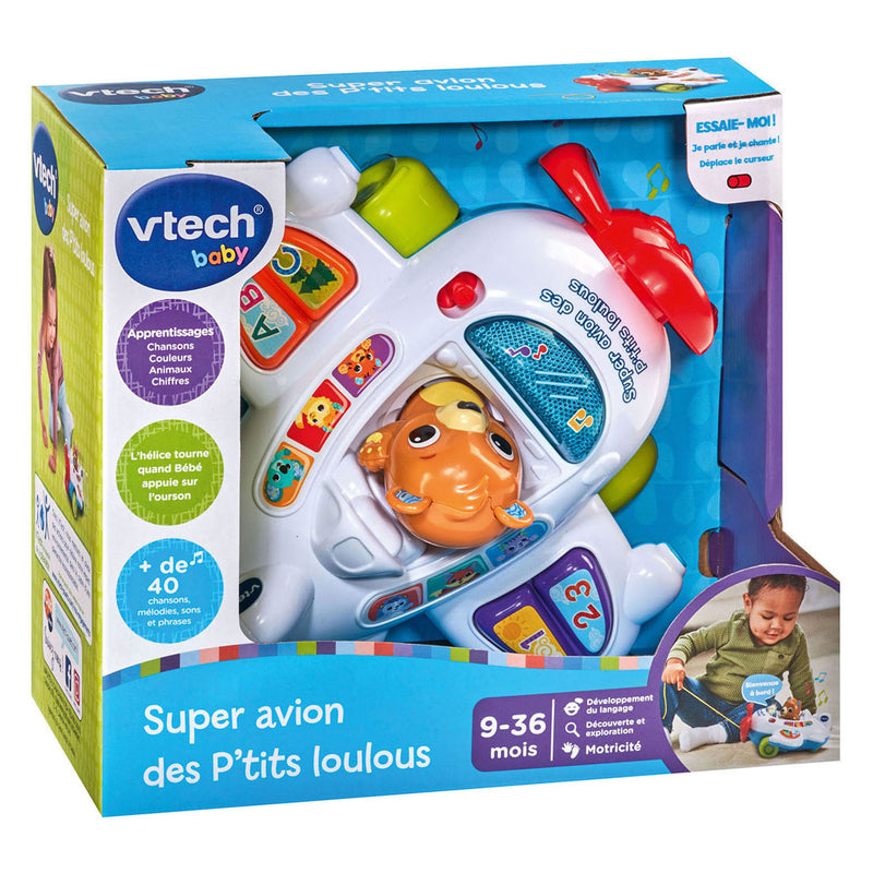 Afbeelding laden in galerijviewer, Vtech reis and leer vliegtuig