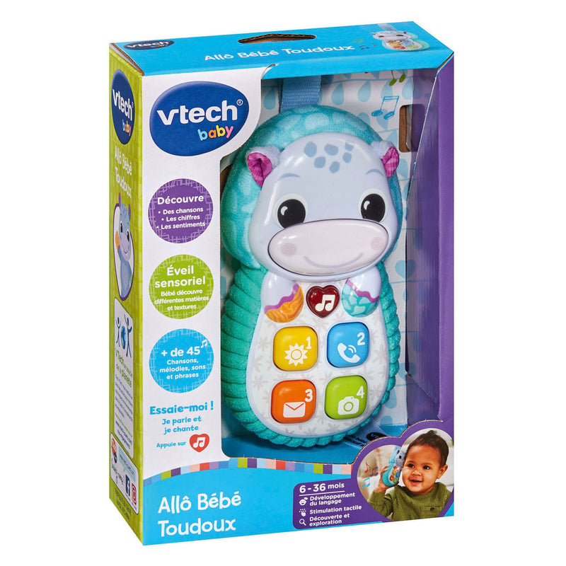 Afbeelding laden in galerijviewer, Vtech baby nijlpaard telefoon