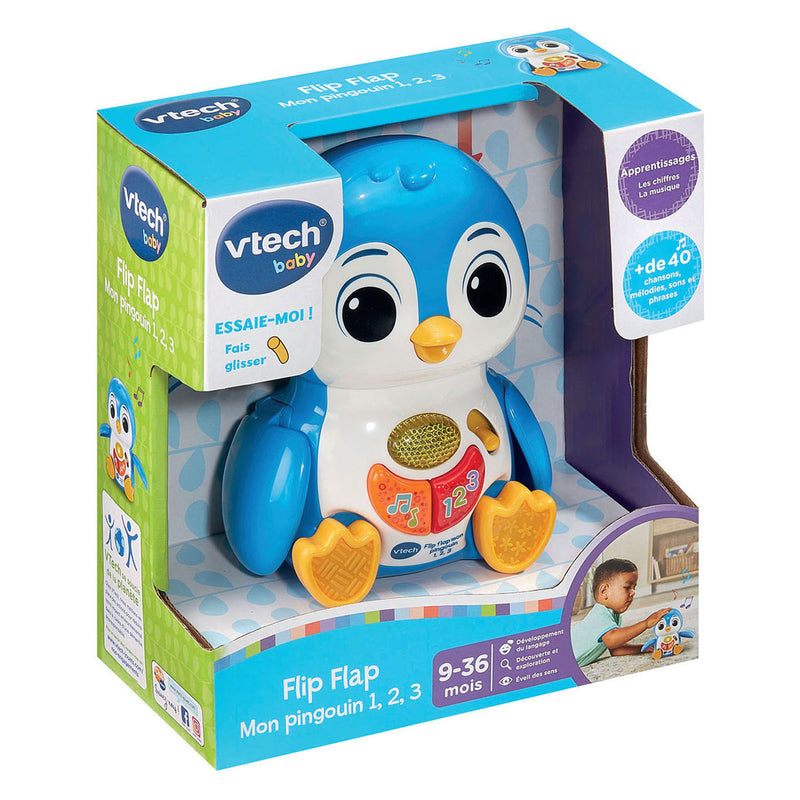 ギャラリービューアに画像をロードする, Vtech baby flip flap pinguïn 1-2-3