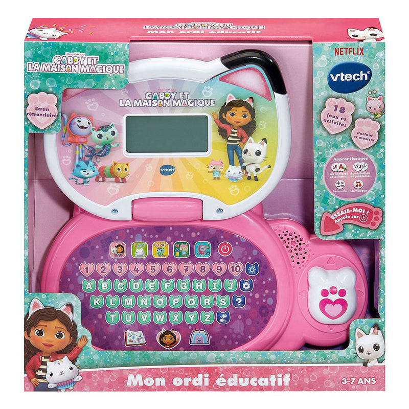 Chargez l'image dans la visionneuse de la galerie, Vtech gabby’s poppenhuis mijn educatieve leercomputer