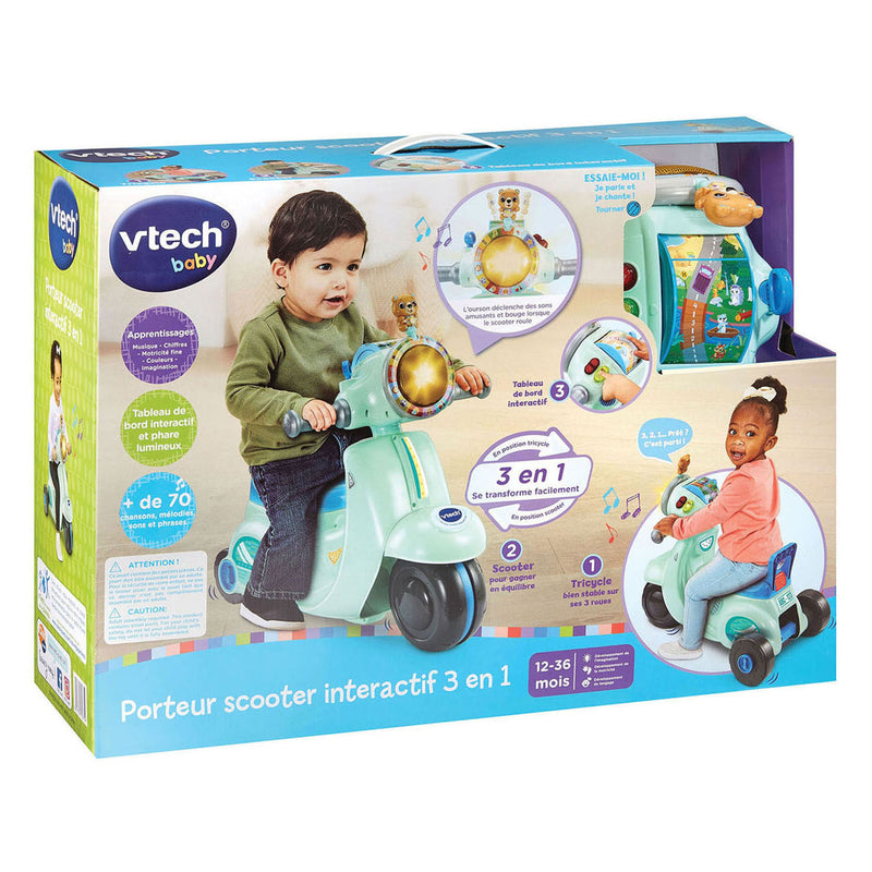 Chargez l'image dans la visionneuse de la galerie, Vtech 3-in-1 scooter loopwagen