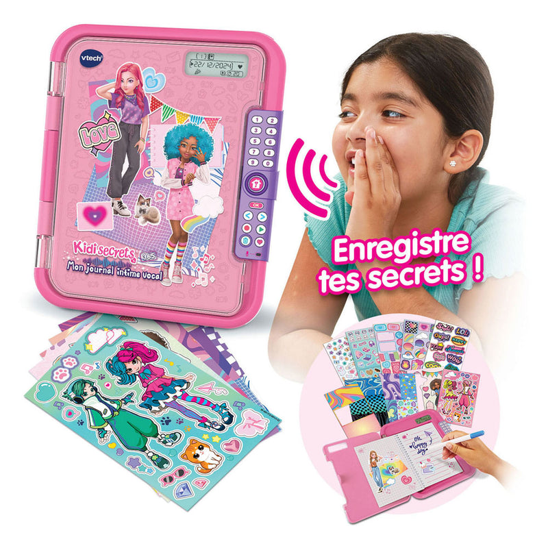 Afbeelding laden in galerijviewer, Vtech dagboek speelgoed kidisecrets 365 met spraakfunctie.